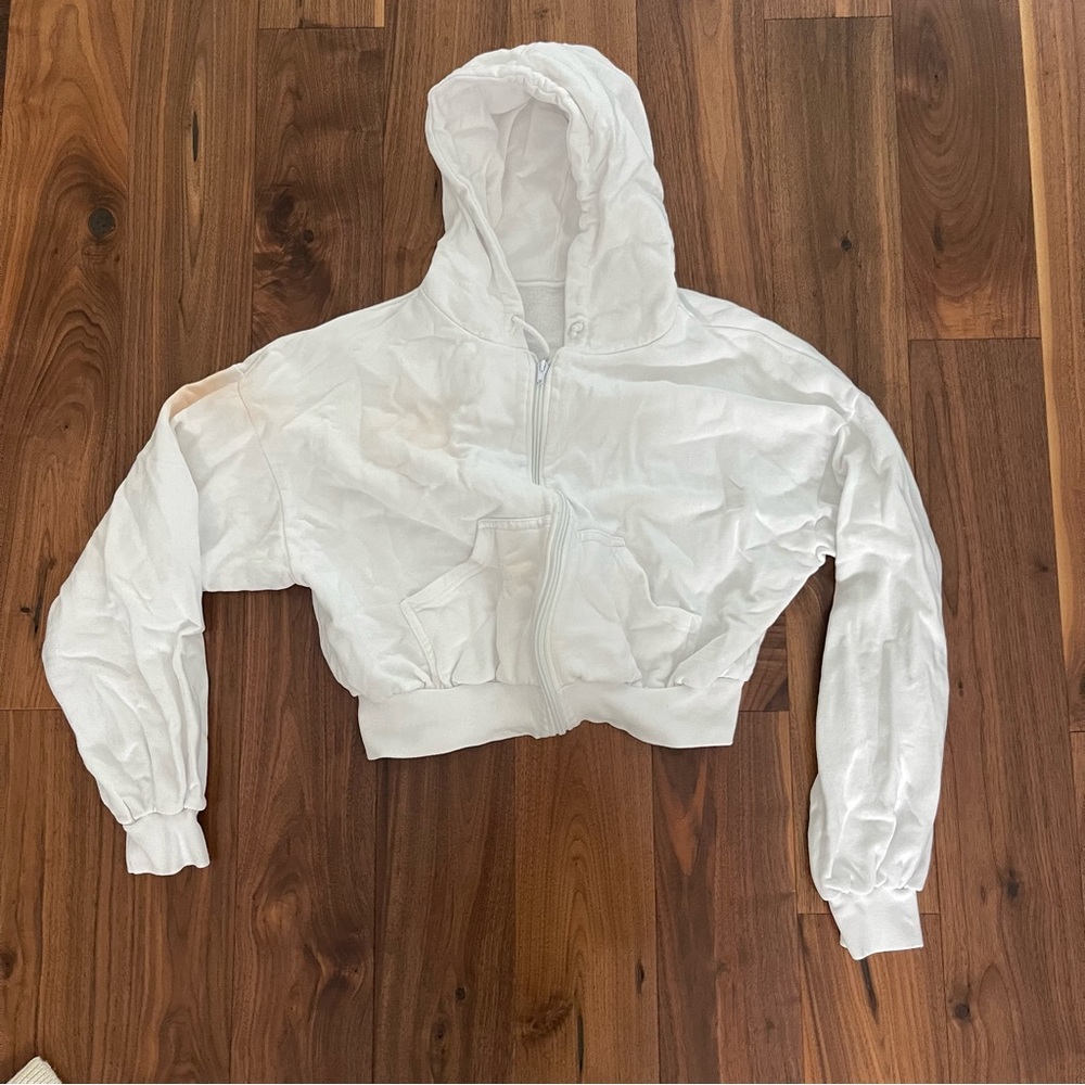 Heavy Manners Zip Up Hoodie, We Fell Off